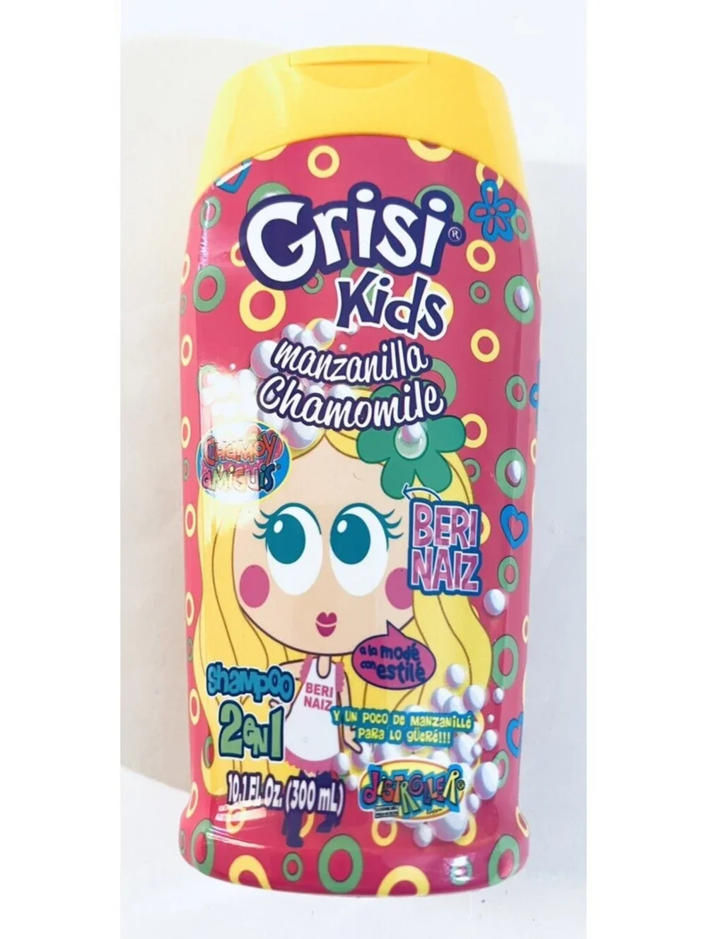Grisi Kids Chamomile 2-in-1 Shampoo Detangler Spray 3-Pc Lot New